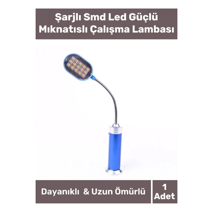 Özel Seri Pilli Yüksek Kaliteli 2 Modlu Mıknatıslı Gün Işığı Beyaz Mıknatıslı Pilli Lamba