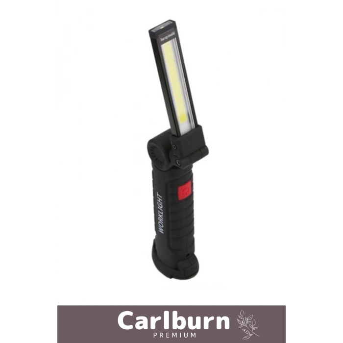 Premium Seri 3 Modlu Beyaz Gün Işığı Mıknatıslı Şarjlı Smd Led Güçlü Mıknatıslı Çalışma Lambası