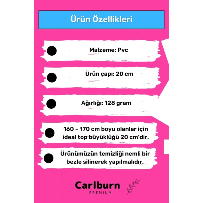 Profesyonel Seri Dayanıklı Yüksek Kalite Mini Gymball 20cm Pembe Pilates Topu Şişirme Pompa Hediyeli
