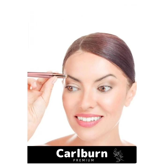 Profesyonel Tıraş Kozmetik Pilli ve Şarjlı Kıl İstenmeyen Tüy Sakal Kaş Kablosuz Epilasyon Aleti