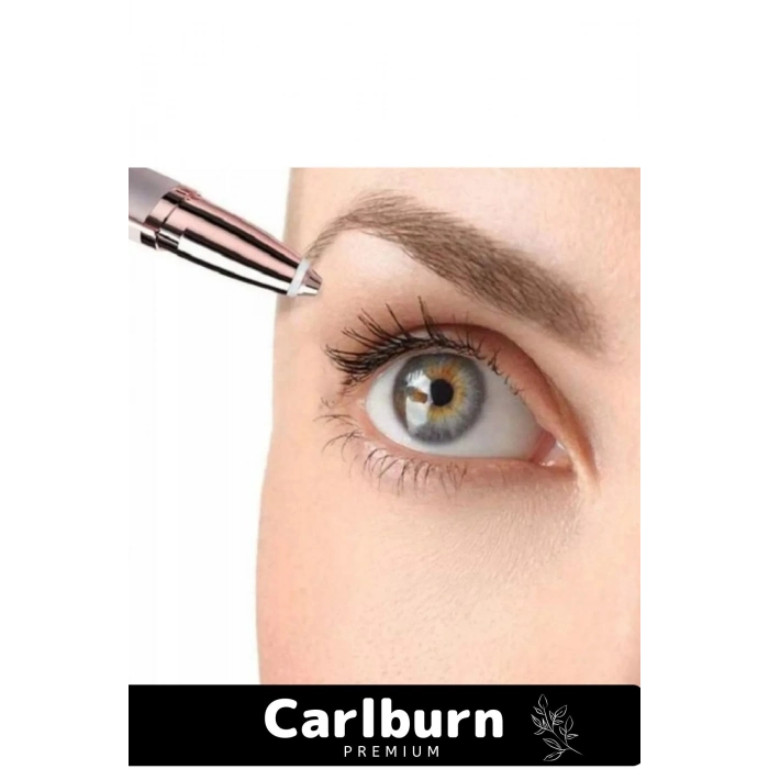 Profesyonel Tıraş Kozmetik Pilli ve Şarjlı Kıl İstenmeyen Tüy Sakal Kaş Kablosuz Epilasyon Aleti