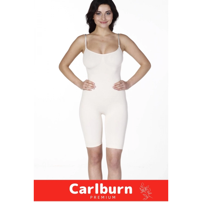 Vücut Şekillendirici İz Bırakmaz Kaymaz Sıkılaştırıcı Destekli Push-Up Tam Boy Popo Açık Korse