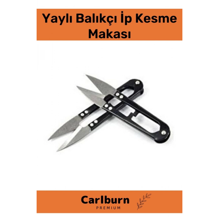 Özel Üretim Dayanıklı Paslanmaz Çelik Pratik Kamp Doğa Balık Yaylı Balıkçı İp Kesme Makası