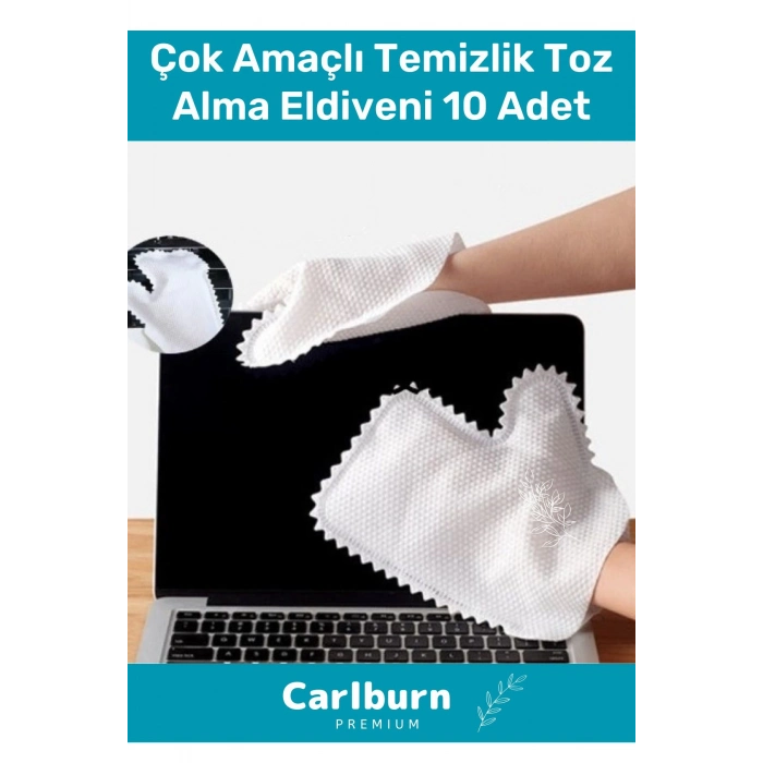Özel Üretim Yüksek Kaliteli Mikrofiber Pratik Çok Amaçlı Temizlik Toz Alma Eldiveni 10 Adet