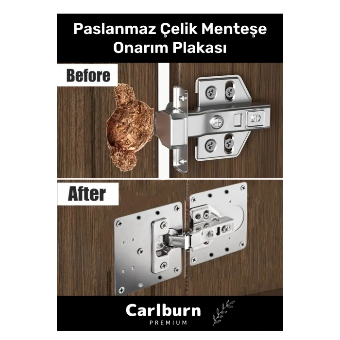 Özel Üretim Kusursuz Sabitleyici Etkili Çözüm Dayanıklı Sağlam Paslanmaz Çelik Menteşe Onarım Plaka