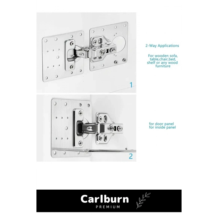 Özel Üretim Kusursuz Sabitleyici Etkili Çözüm Dayanıklı Sağlam Paslanmaz Çelik Menteşe Onarım Plaka