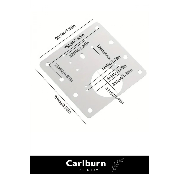 Özel Üretim Kusursuz Sabitleyici Etkili Çözüm Dayanıklı Sağlam Paslanmaz Çelik Menteşe Onarım Plaka