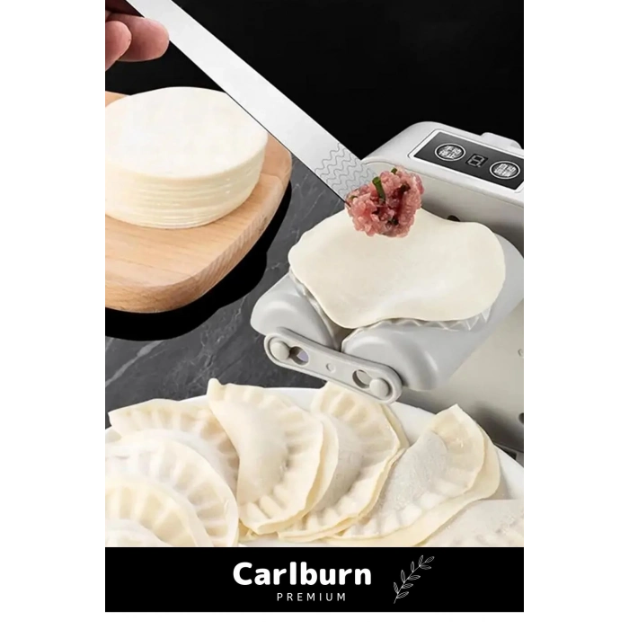 Premium Seri 1300mAh Usb Şarjı ile 1500 İşlem Yapabilen Kaymaz Tam Otomatik Hamur Ravioli Makinesi