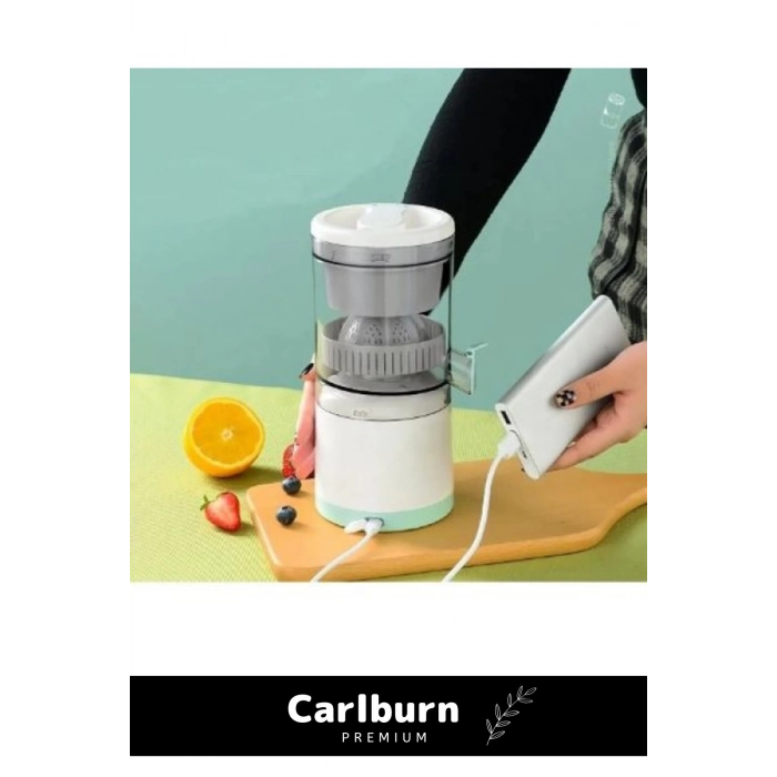 Özel Üretim Sessiz Taşınabilir Kamp Piknik Seyahat 1800 mAh Şarjlı Elektrikli Mini Meyve Sıkacağı