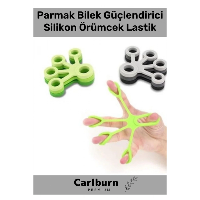 Özel Üretim Dayanıklı Esnek Egzersiz Kas Gevşetme Parmak Bilek Güçlendirici Silikon Örümcek Lastik