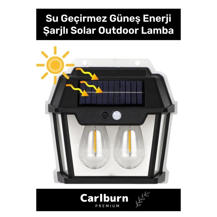Özel Üretim Su Geçirmez Güneş Enerji Şarjlı Duvara Monte Dış Cephe Uygun Solar Outdoor Lamba