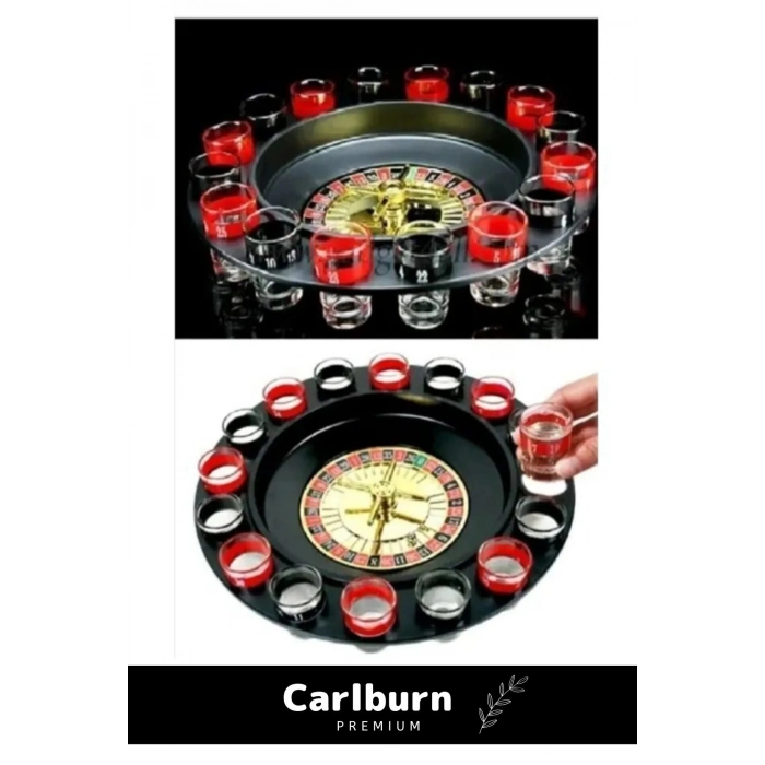 Özel Üretim 16 Shot Bardaklı Eğlence Parti Casino Yılbaşı Alkol Rus Ruleti Tekila İçki Evde Oyun Set