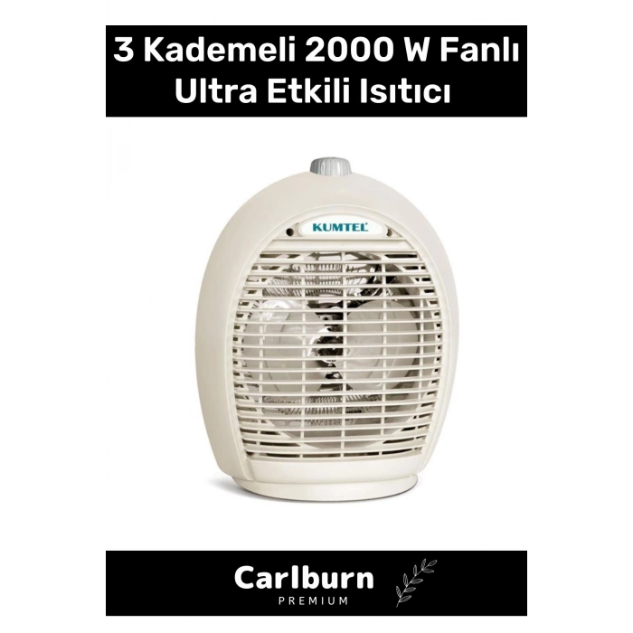 Özel Üretim Sessiz Masa Üstü Duvara Monte Soğuk Sıcak 3 Kademeli 2000 W Fanlı Ultra Etkili Isıtıcı