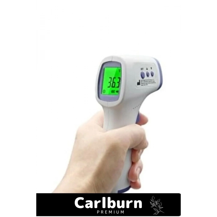 Premium Seri Kızılötesi Pilli Temassız Alın Boyun Bilek Hassas Ateş Ölçer Dijital Termometre