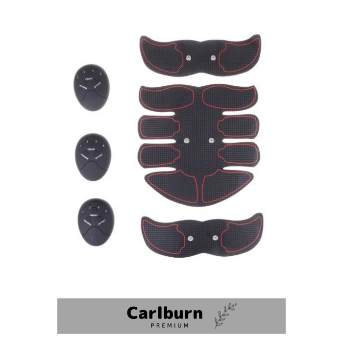 Özel Üretim 6 Farklı Modlu Kumandalı Pedli Ritim Yumuşak İvme Six Pad Abs Mide Kası Aleti