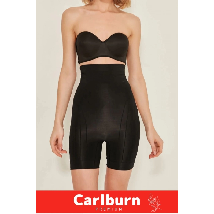 İz Göstermeyen Yüksek Bel Kayma Önleyen Silikonlu Rahat Kalça Popo Dikleştirici Toparlayıcı Korse