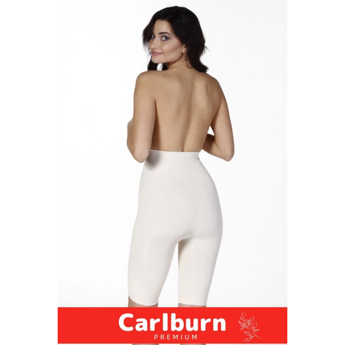 Yüksek Bel İnceltici Terlemeyi Önleyen Kaymaz Destekli İz Göstermeyen Uzun Paçalı Toparlayıcı Korse