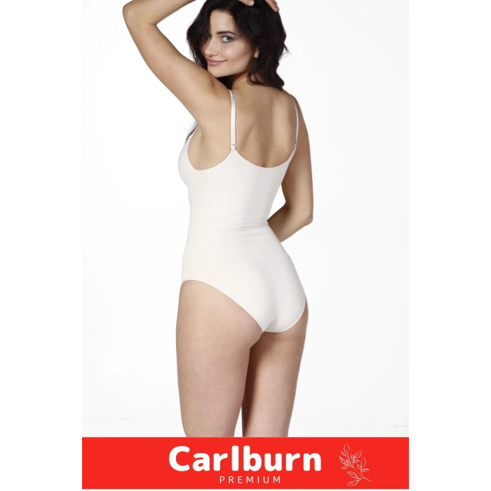 İz Saklayan Lazer Kesim İnceltici Etkili Push-Up Askılı Toparlayıcı Çıtçıtlı Slip Body Zıbın Korse