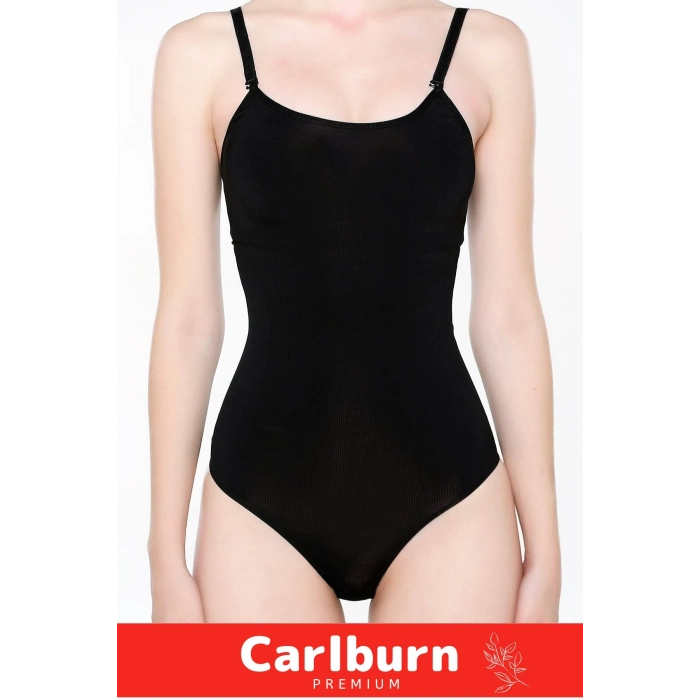 İz Saklayan Lazer Kesim İnceltici Etkili Push-Up Askılı Toparlayıcı Çıtçıtlı Slip Body Zıbın Korse