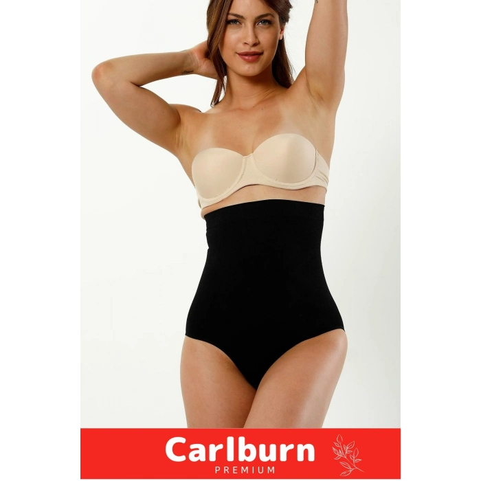 Yüksek Bel Karın Toparlayıcı Kaymaz İz Göstermeyen Sıkılaştırıcı Kadın Slip String Tanga Korse