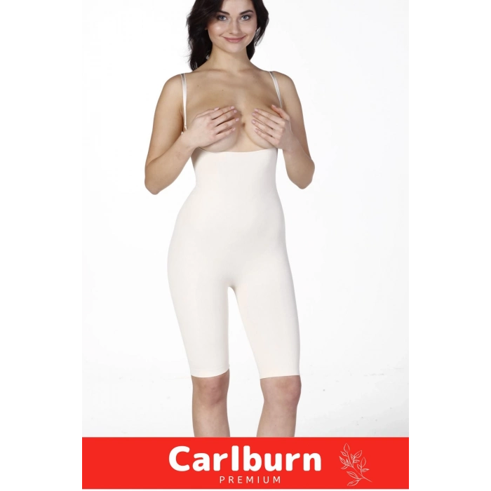 İz Göstermeyen Kaymaz Toparlayıcı Destekli Vücut Şekillendirici Sıkılaştırıcı Gögüs Altı Tam Korse