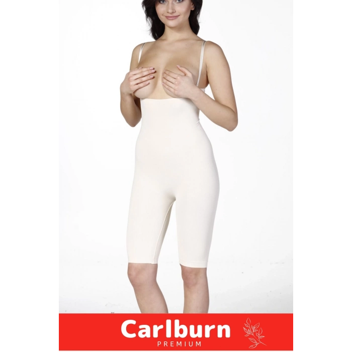 İz Göstermeyen Kaymaz Toparlayıcı Destekli Vücut Şekillendirici Sıkılaştırıcı Gögüs Altı Tam Korse