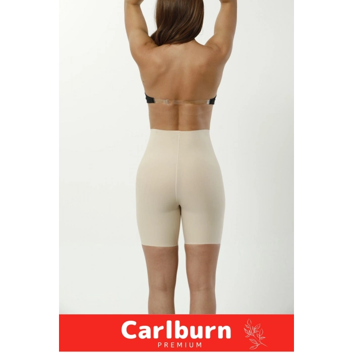 İz Göstermez Kaymaz Toparlayici Sabitletici 2 Beden İnceltici Sıkılaştırıcı Lazer Kesim Paçalı Korse