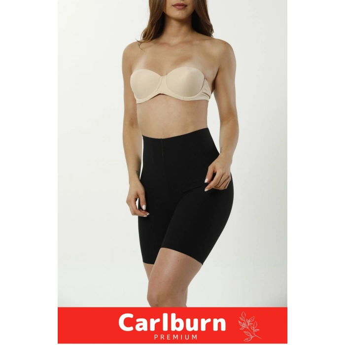 İz Göstermez Kaymaz Toparlayici Sabitletici 2 Beden İnceltici Sıkılaştırıcı Lazer Kesim Paçalı Korse