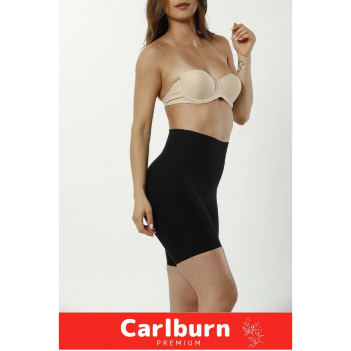 İz Göstermez Kaymaz Toparlayici Sabitletici 2 Beden İnceltici Sıkılaştırıcı Lazer Kesim Paçalı Korse