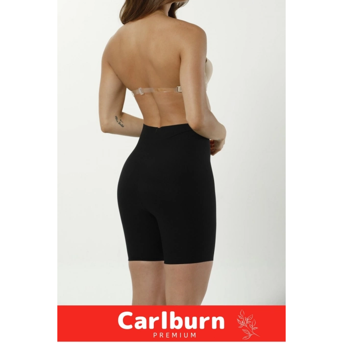 İz Göstermez Kaymaz Toparlayici Sabitletici 2 Beden İnceltici Sıkılaştırıcı Lazer Kesim Paçalı Korse