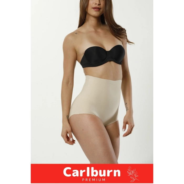 Sıkılaştırıcı Vücut Şekillendirici Toparlayıcı İz Göstermeyen Kaymayan Lazer Kesim Slip Korse