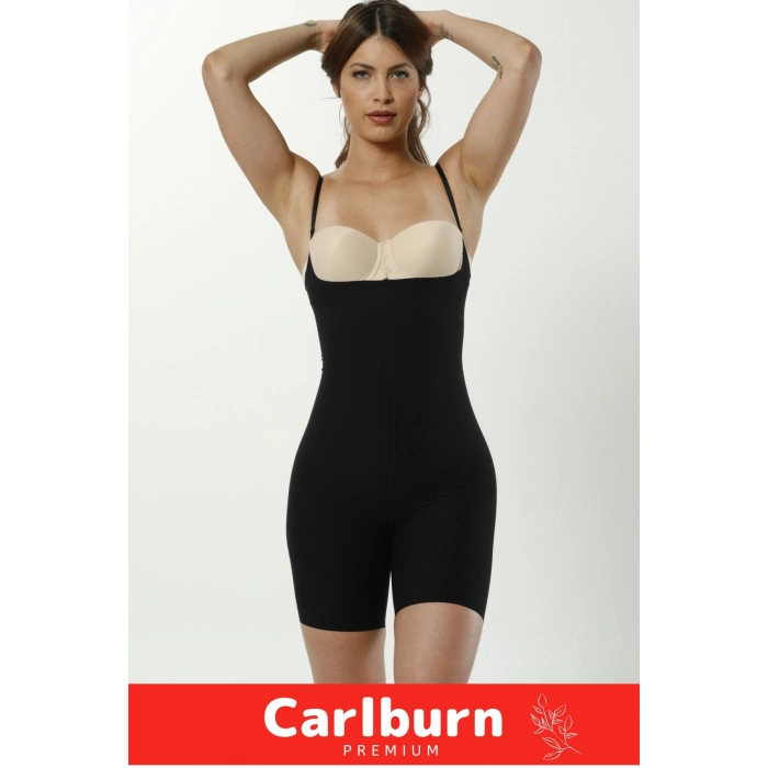 İz Göstermeyen 2 Beden İncelten Kaymaz Silikon Toparlayıcı Lazer Kesim Tam Boy Askılı Korse