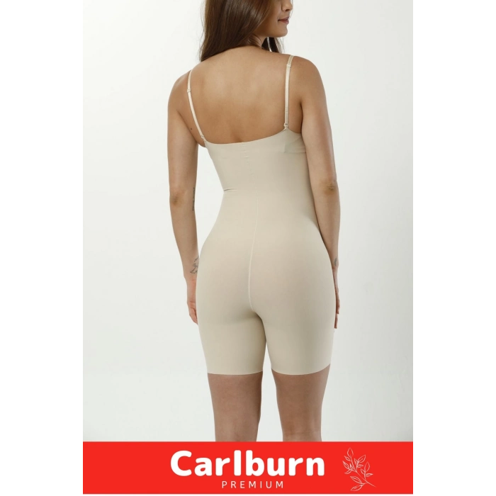 İz Göstermeyen 2 Beden İncelten Kaymaz Silikon Toparlayıcı Lazer Kesim Tam Boy Askılı Korse