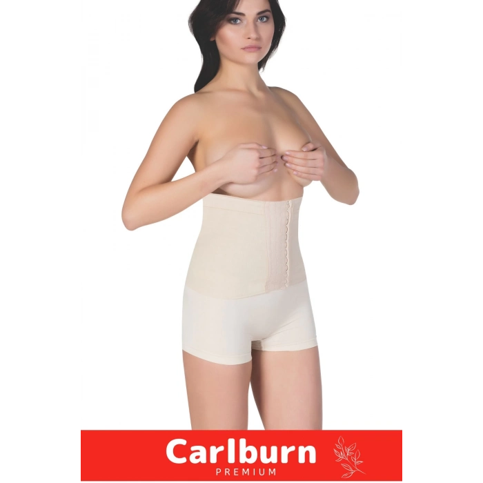 2 Beden İncelten Vücut Şekillendirici Toparlayıcı Sıkılaştırıcı Beden Küçültücü Ağraflı Bel Korse