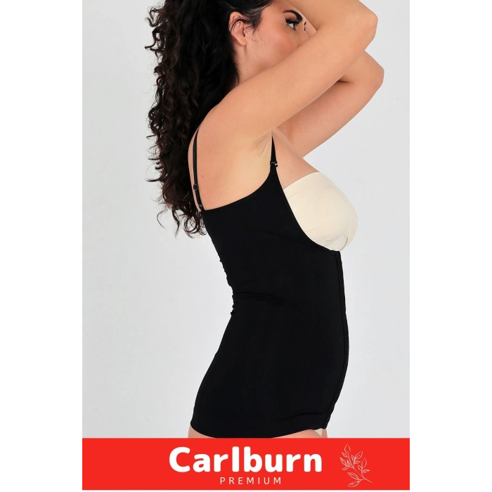 Vücut Şekillendirici Toparlayıcı Sıkılaştırıcı 2 Beden İncelten Askılı Gögüs Altı Ağraflı Bel Korse