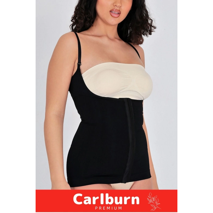 Vücut Şekillendirici Toparlayıcı Sıkılaştırıcı 2 Beden İncelten Askılı Gögüs Altı Ağraflı Bel Korse