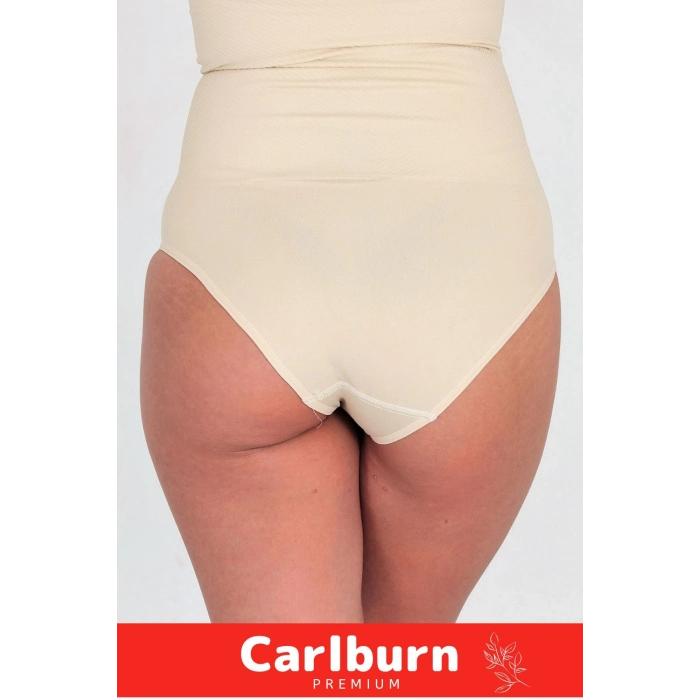 1 Beden İncelten Toparlayıcı Sıkılaştırıcı Vücut Şekillendirici Kaymaz Ağraflı Yüksek Bel Slip Korse