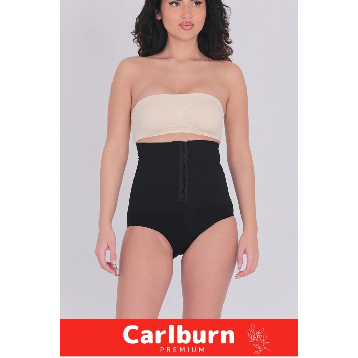 1 Beden İncelten Toparlayıcı Sıkılaştırıcı Vücut Şekillendirici Kaymaz Ağraflı Yüksek Bel Slip Korse