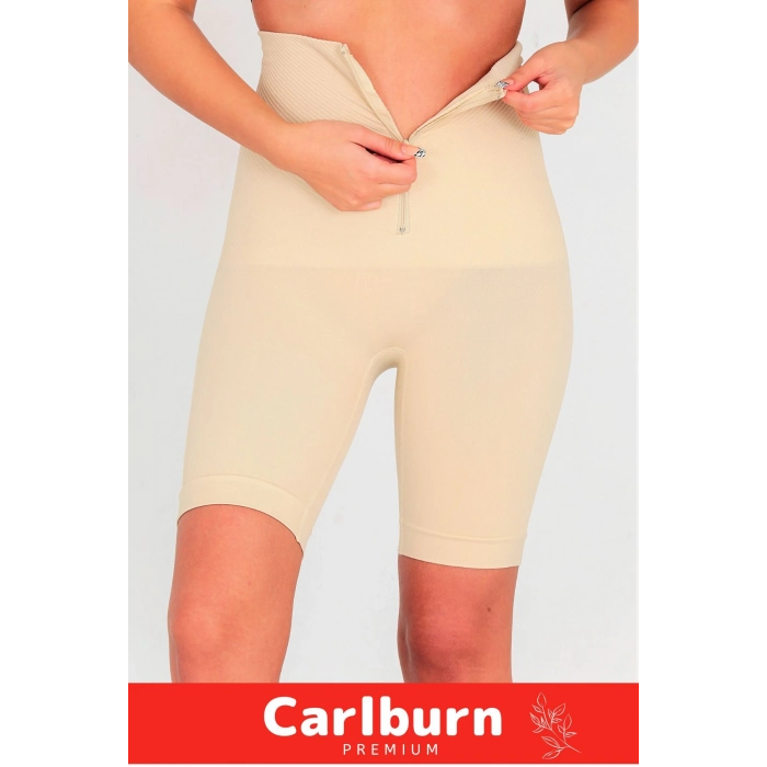 Vücut Şekillendirici İz Göstermeyen Kaymaz Sıkılaştırıcı Kadın Fermuarlı Toparlayıcı Klasik Korse