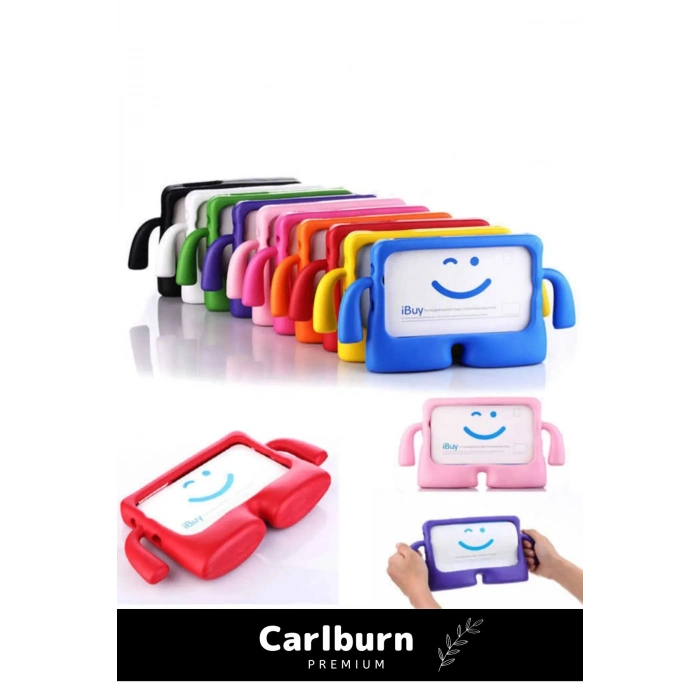 Özel Üretim Apple Ipad 7. 8. 9. Nesil 10.2 Inç Yumuşak Dokulu Tutacaklı Tam Koruma Standlı Kids