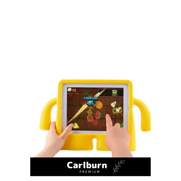 Özel Üretim Apple Ipad 7. 8. 9. Nesil 10.2 Inç Yumuşak Dokulu Tutacaklı Tam Koruma Standlı Kids