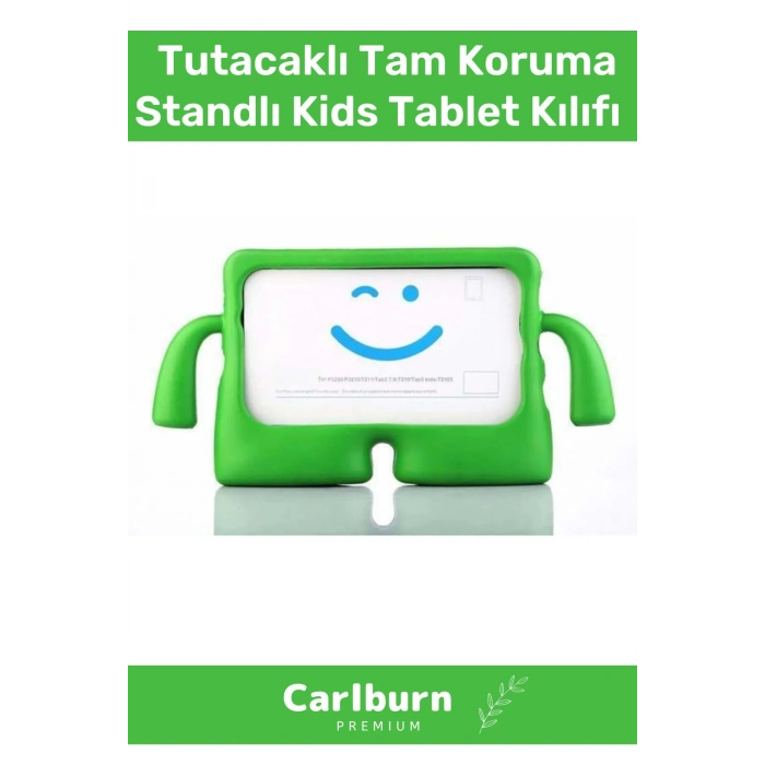 Özel Üretim Apple Ipad 7. 8. 9. Nesil 10.2 Inç Yumuşak Dokulu Tutacaklı Tam Koruma Standlı Kids