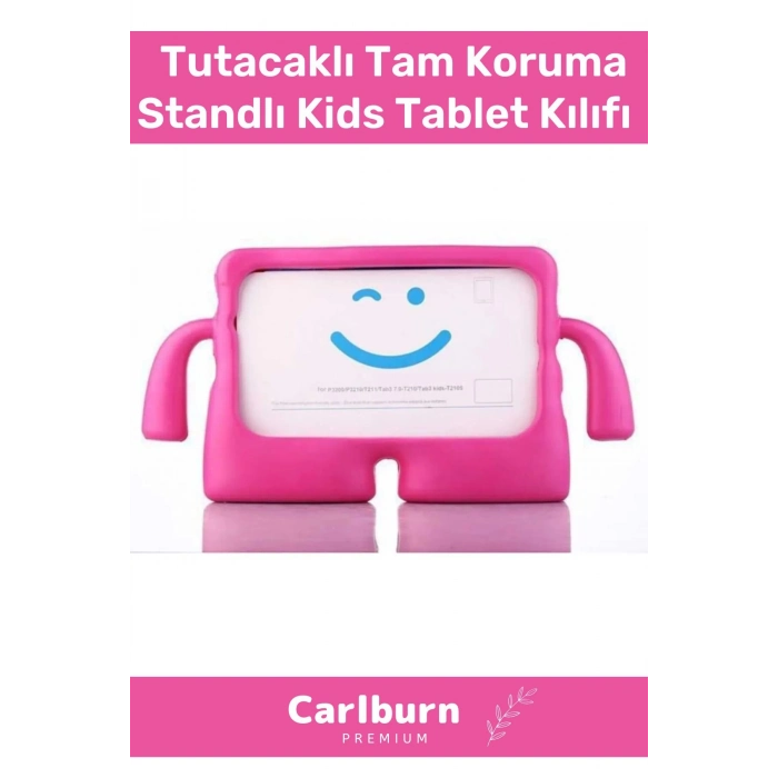Özel Üretim Apple Ipad 7. 8. 9. Nesil 10.2 Inç Yumuşak Dokulu Tutacaklı Tam Koruma Standlı Kids