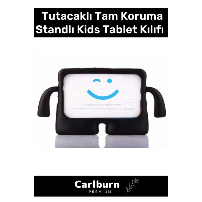 Özel Üretim Apple Ipad 7. 8. 9. Nesil 10.2 Inç Yumuşak Dokulu Tutacaklı Tam Koruma Standlı Kids