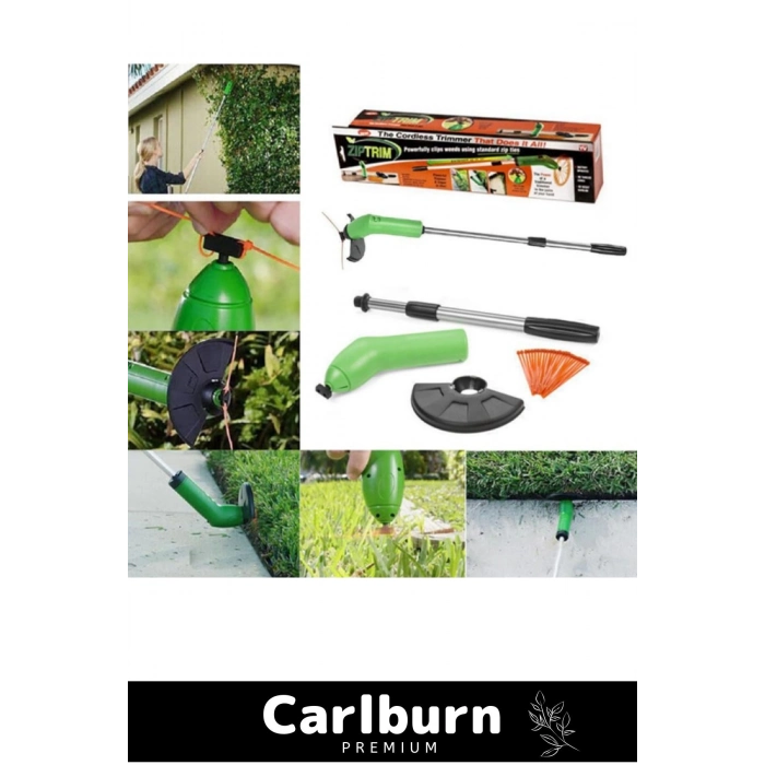 Özel Üretim Mini Cepte Taşınabilir Kablo Gaz Gerektirmez Bağ Bahçe Portatif Çim Ot Biçme Aleti