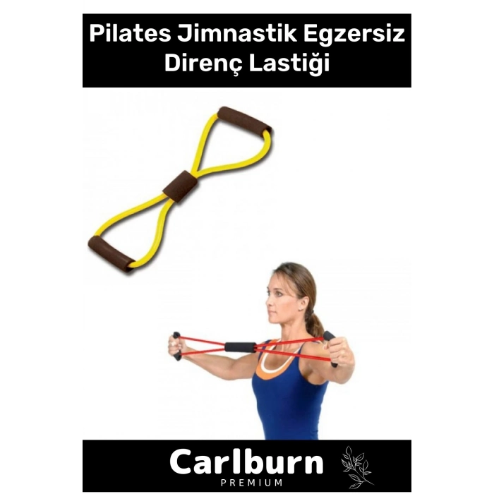 Özel Üretim Kas Açma Germe Güçlenme Spor Pilates Jimnastik Egzersiz Direnç Lastiği