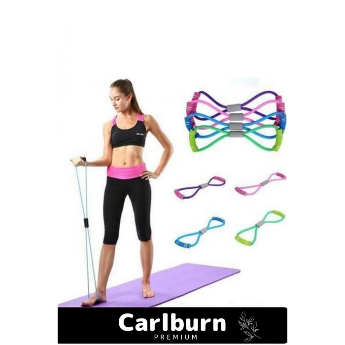 Özel Üretim Kas Açma Germe Güçlenme Spor Pilates Jimnastik Egzersiz Direnç Lastiği