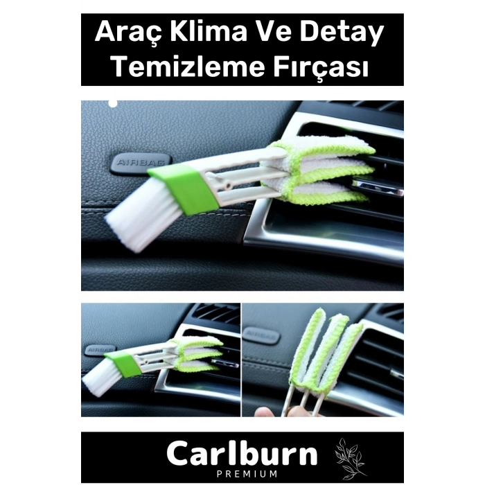 Özel Üretim Zorlu Dar Yerleri Hassas Temizleyen Otomobil Araç Klima Detay Temizleme Fırçası