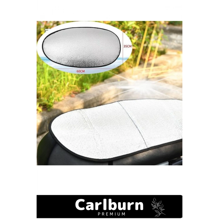 Özel Üretim Pratik Hafif Su Geçirmez Sızdırmaz Motosiklet Sele Koruma Güneşliği - 60 cm x 35 cm