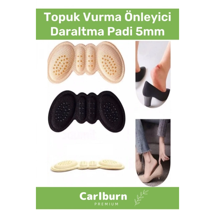 Özel Üretim Ayakkabı Topuk Vurma Önleyici Taban Arkası Koruyucu Daraltma Padi 5 mm